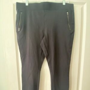 Ann Taylor Factory black leggings size Large